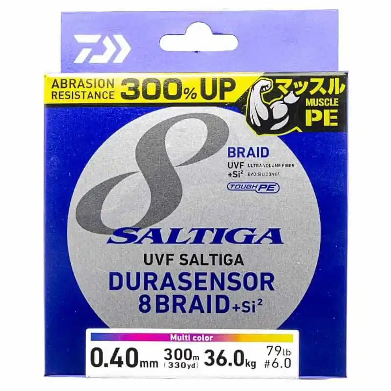 Seulement Aujourd&rsquo;hui Daiwa Tresse Saltiga 8 Braid Dura