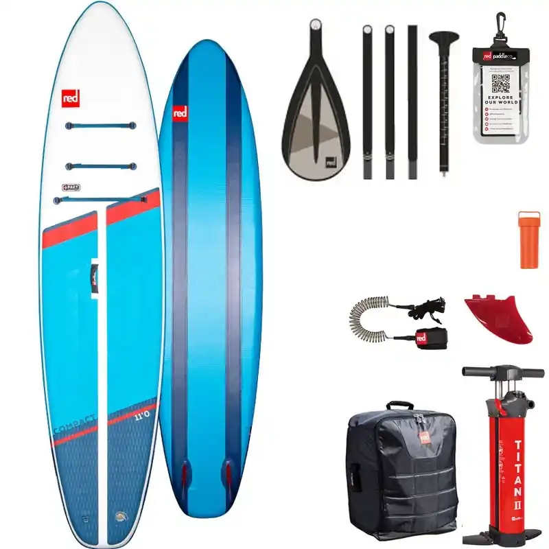 Sup Paddle Gonflable Red Paddle Compact 11.0 2021 Expédition Rapide