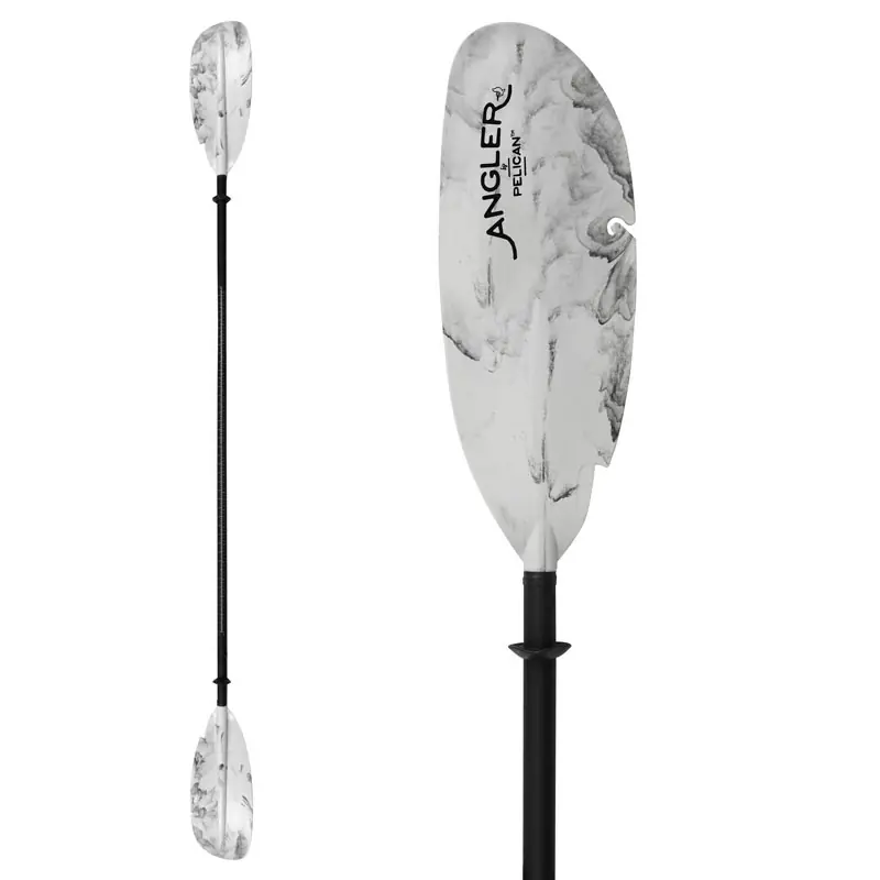 Livraison Express Pagaie kayak Pelican Poseidon Angler alu 2 parties 250 cm Granit