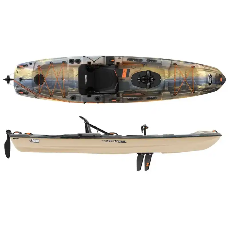 Bon Plan Kayak de pêche Pelican The Catch 130 Hydrive II