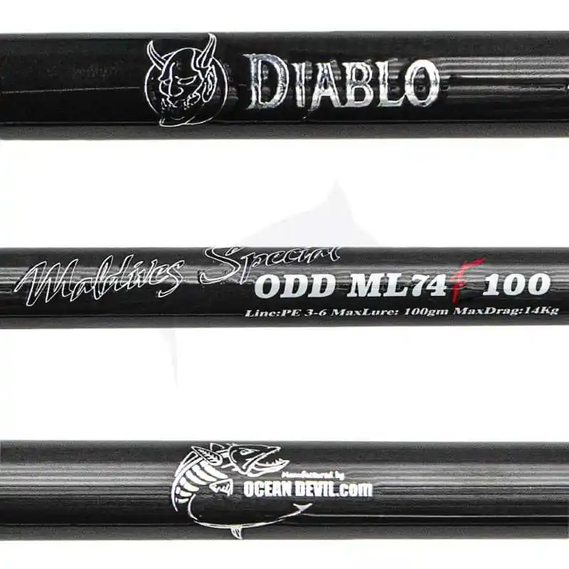 Ocean Devil Diablo 74F Maldives Special Popping Nouvelle Collection