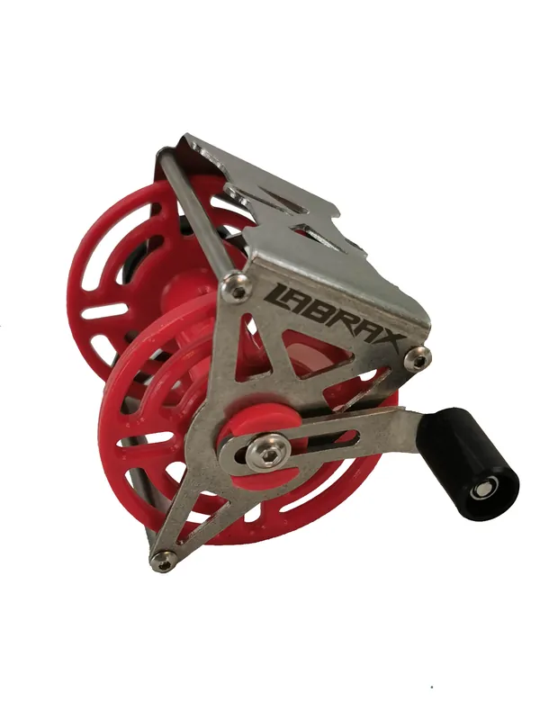 Produit De Marque Moulinet Vertical Labrax – 30 mètres – Red