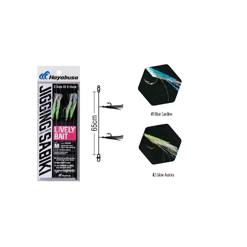 Vente Directe JIGGING SABIKI EX451 TAILLE M COL 2