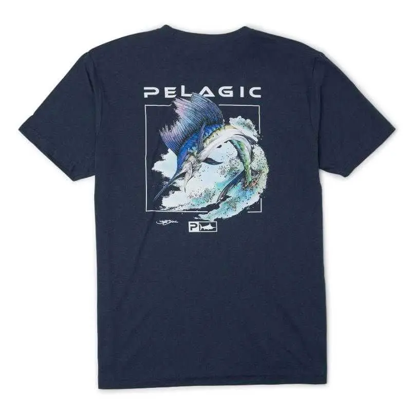 T-Shirt Pelagic Goione Sailfish Solde