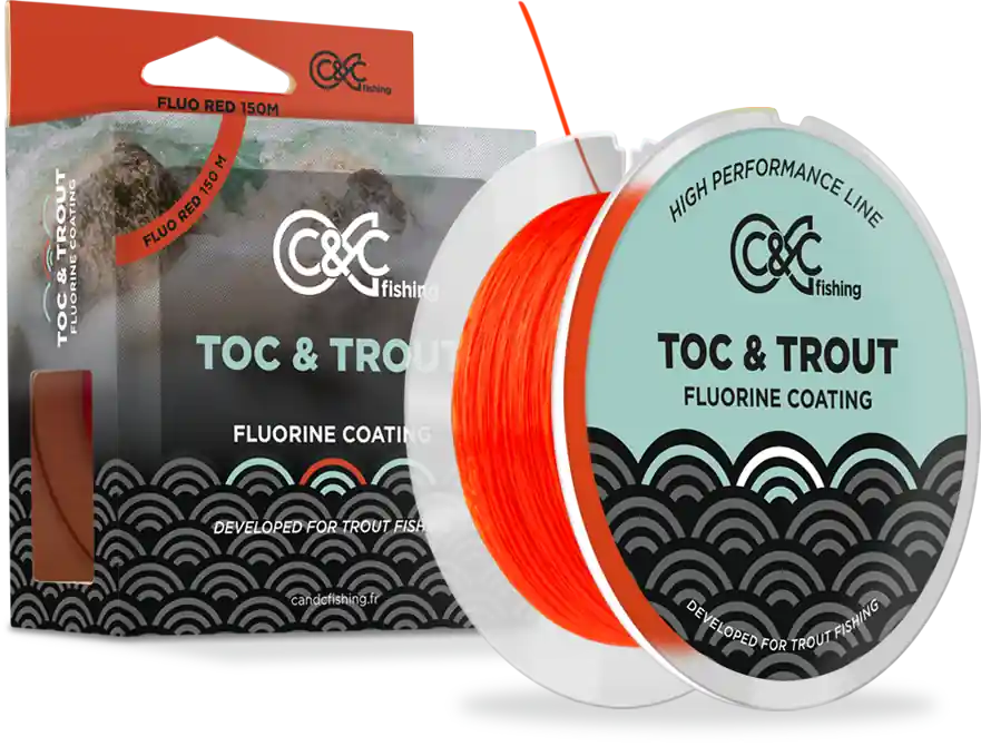 Nylon C&C Fishing Toc Trout Fluo Dernier Modèle