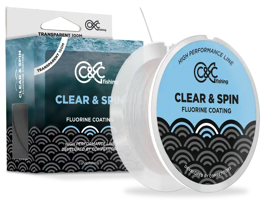 Must-Have Nylon C&C Fishing Clear & Spin Transparent 100 m / 0,14 mm