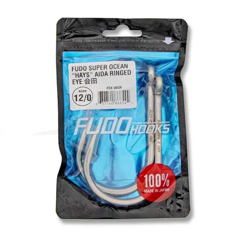 Must-Have Fudo Hooks Super Ocean « Hays » Aida Ringed Eye