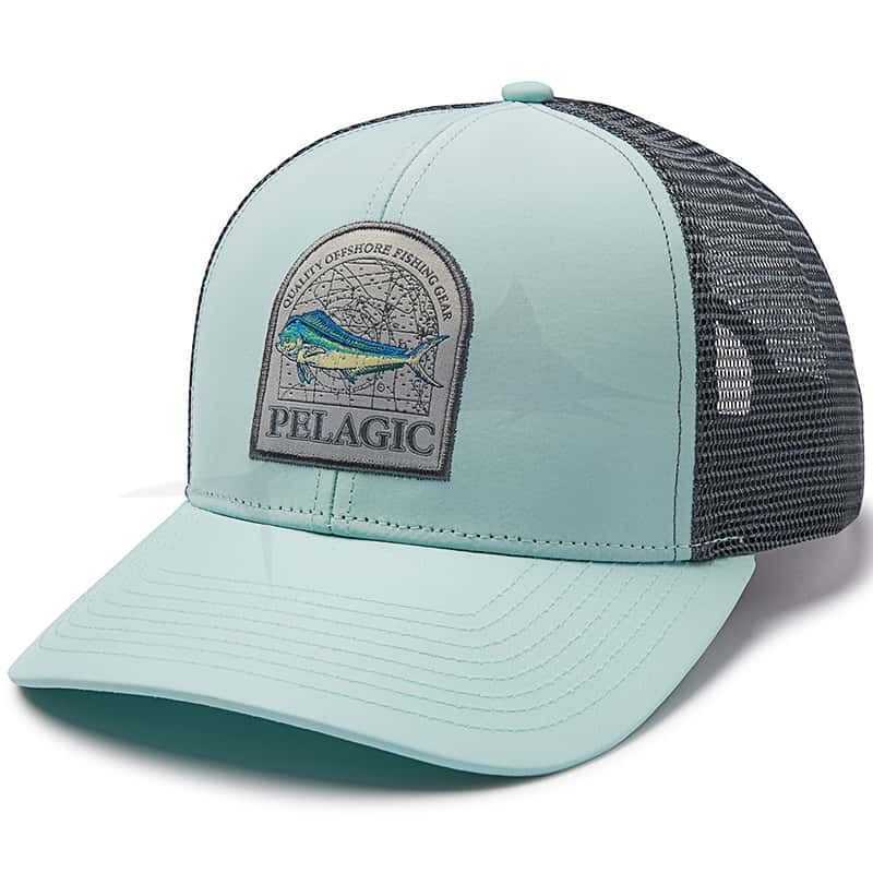 Dernière Chance Casquette Pelagic Trucker Mapped Mahi