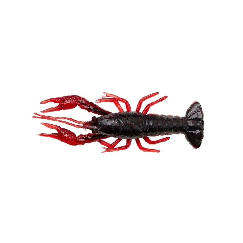 Top Vente Savage 4D Craw 7.5cm 5.5gr par 6 flottant