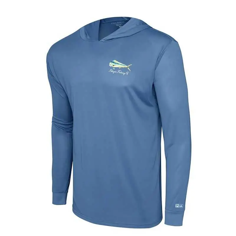 L-Shirt Pelagic Aquatek Hooded Goione Mahi Offre Du Jour