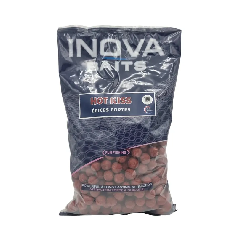 Commander Maintenant Bouillettes Inova Baits 1,8kg Hot Kiss Fun Fishing