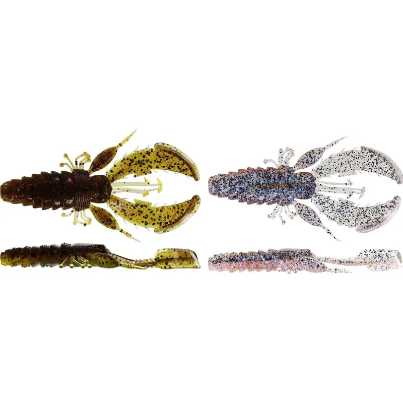Dernier Modèle Westin Chebu Rig Crecraw Monté 6.5cm 7gr par 2