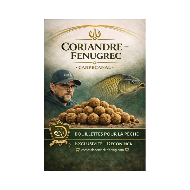 Offre Limitée Bouillettes CarpeCanal coriandre fenugrec 2kg