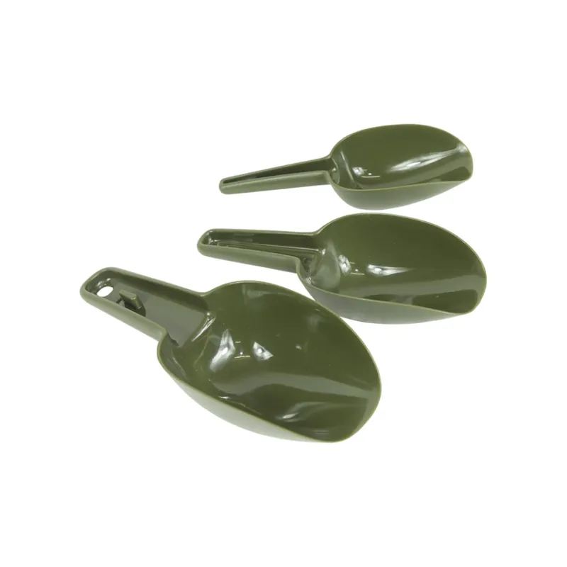 Set de pelles d’amorçage Trakker Bait Scoop – 3 pièces Seulement Aujourd&rsquo;hui