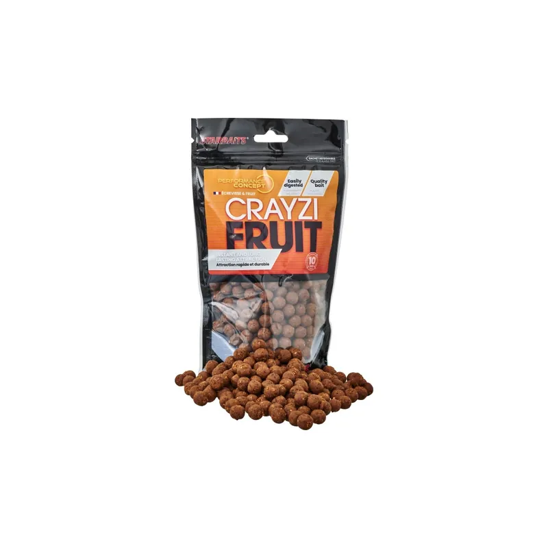 Offre Limitée Starbaits PC bouillettes Crazy Fruit 10mm 250gr