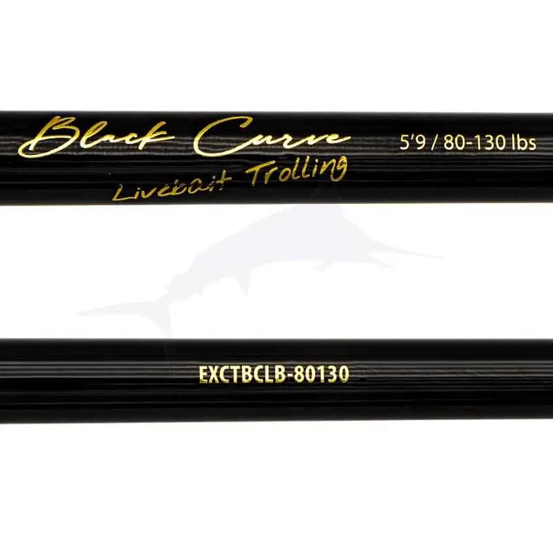 Prix Réduit Explorer Tackle Black Curve Live bait Trolling