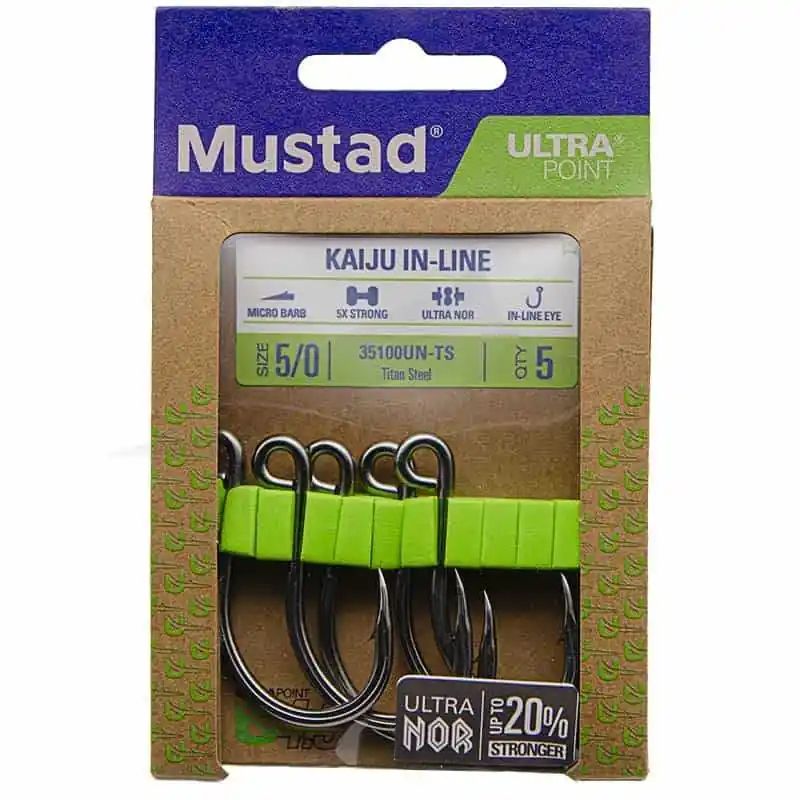 Haute Qualité Mustad Kaiju Inline Simple