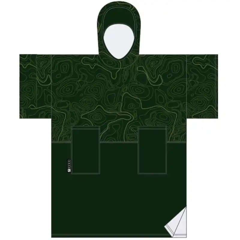 Affaire À Saisir Poncho de bain Madness Army Topo