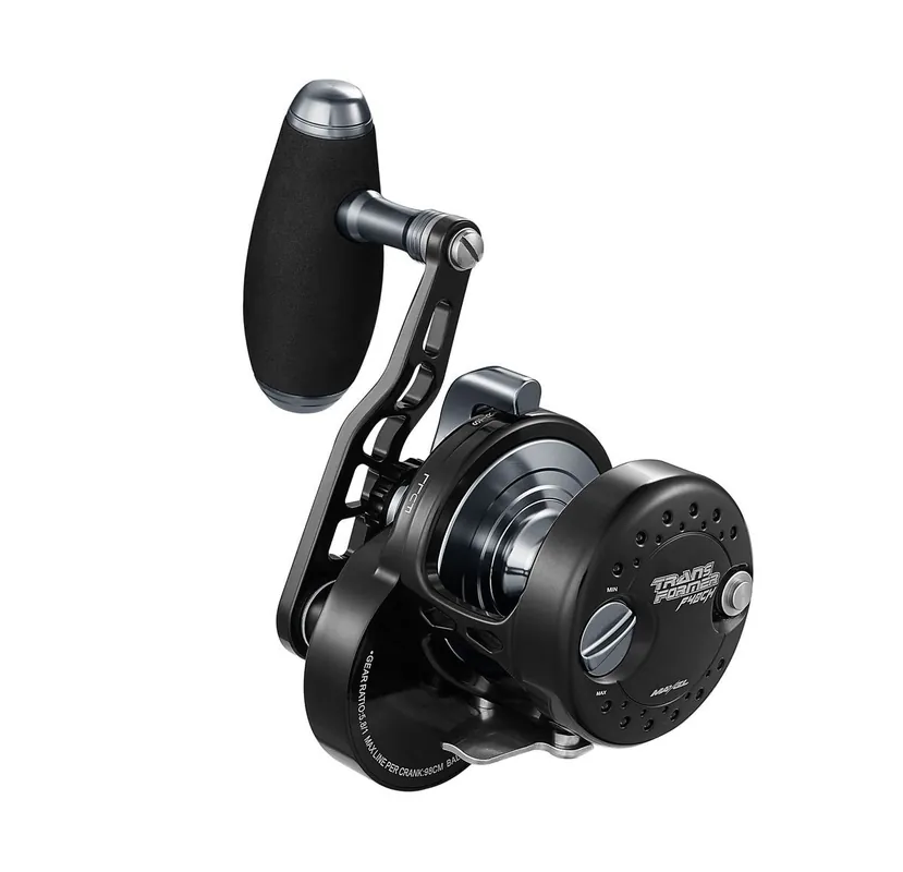 Moulinet maxel Transformers séries – F30CHL BLACK/LIGHT GRAY (poignée gauche) Paiement Sécurisé