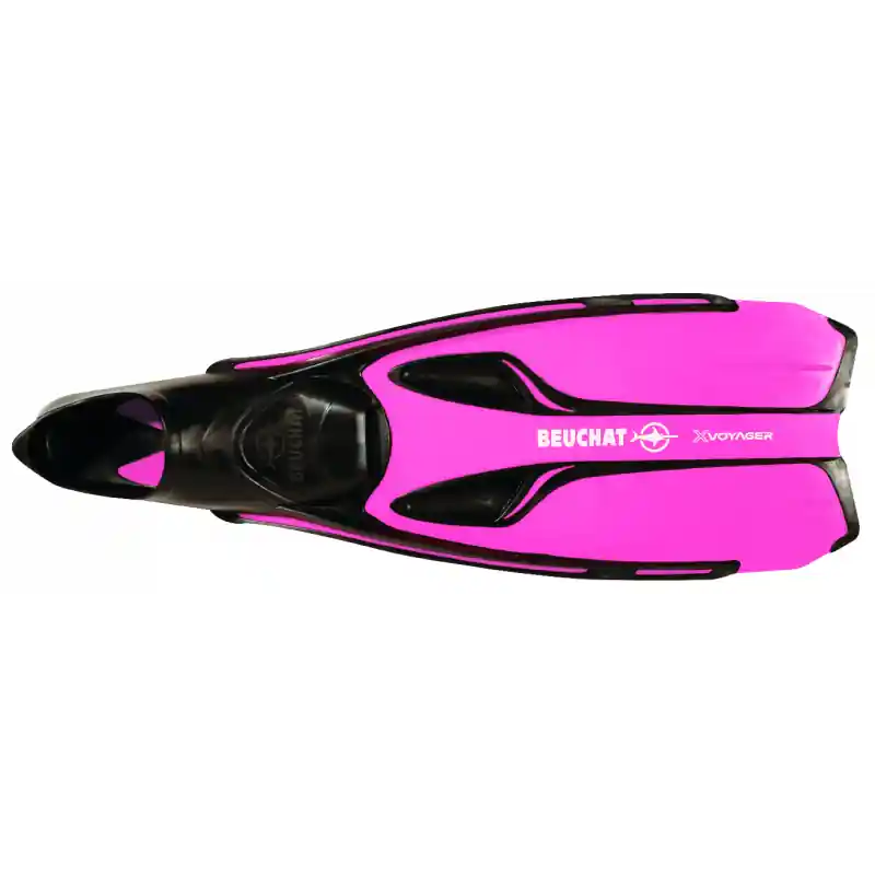Palmes Beuchat X-Voyager – Rose Fluo Acheter Direct