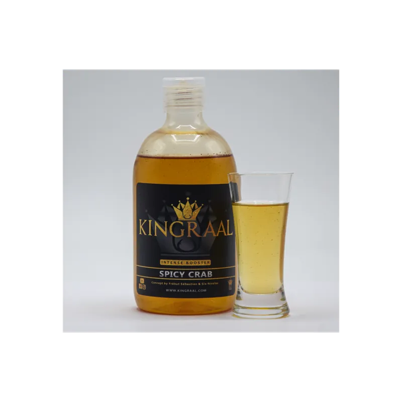 Intense Booster Spicy Crab Kingraal 500ml – Booster Carpe Liquide Épicé & Salé Solde