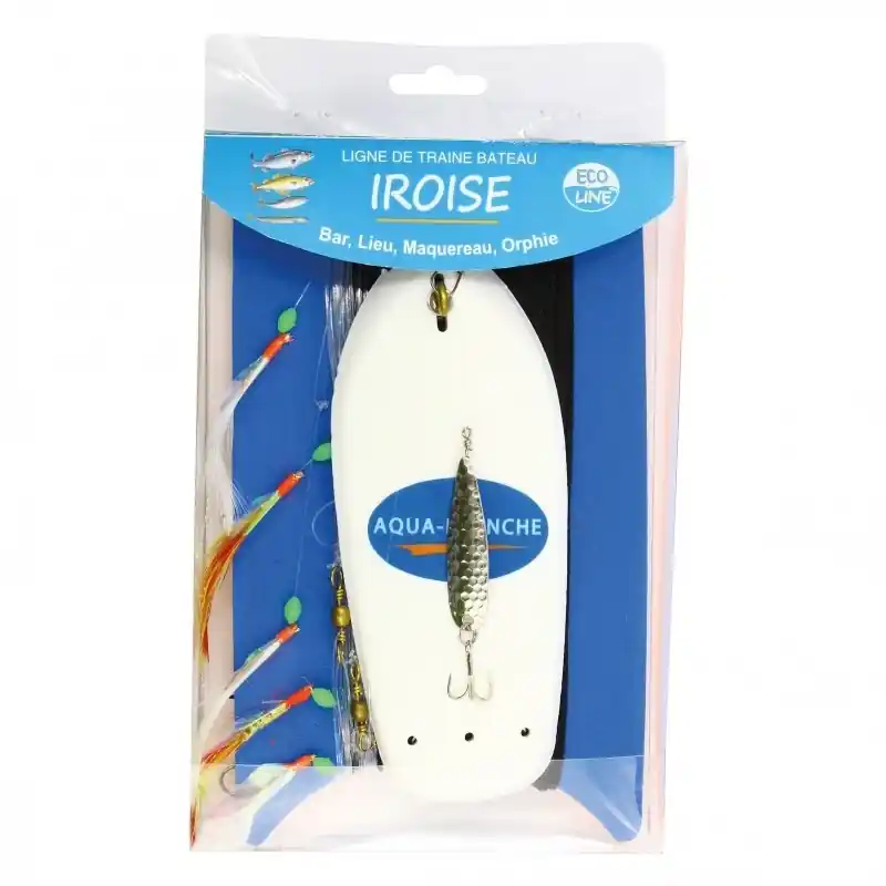 Nouveauté Ligne de traine Flashmer Ecoline Iroise + kit