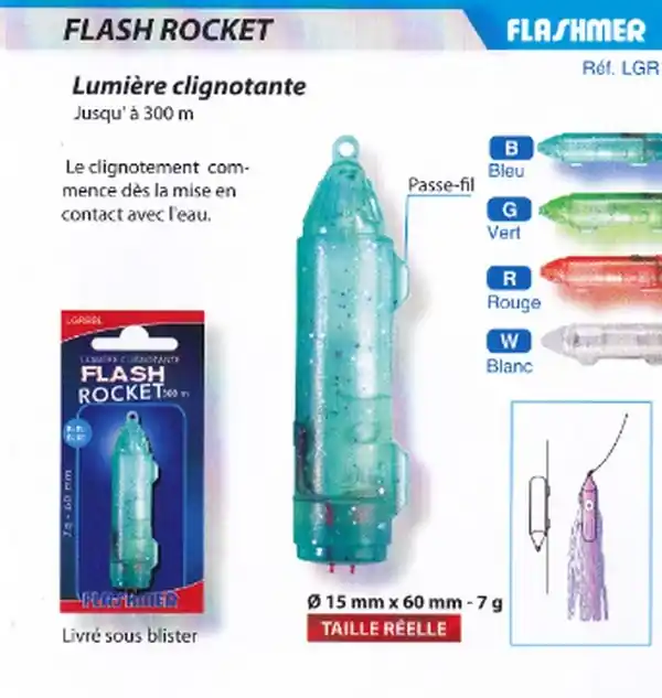 Super Prix Lampe Flash Rocket Flashmer – Mulicolore