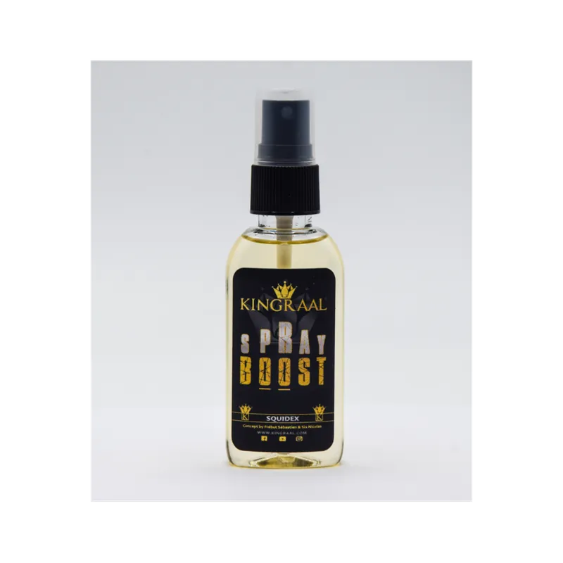 Réduction Spray Boost Squidex 55ml Kingraal – Booster Attractant Calamar Carpe