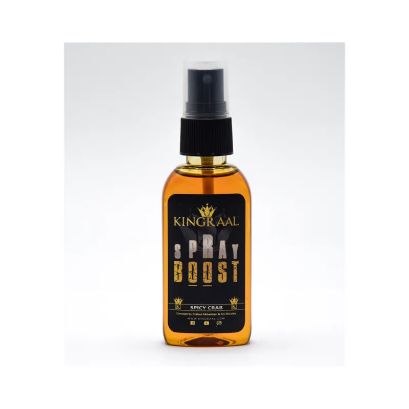 Jusqu&rsquo;à Épuisement Des Stocks Spray Boost Spicy Crab 55ml Kingraal – Booster Attractant Crabe Épicé Carpe