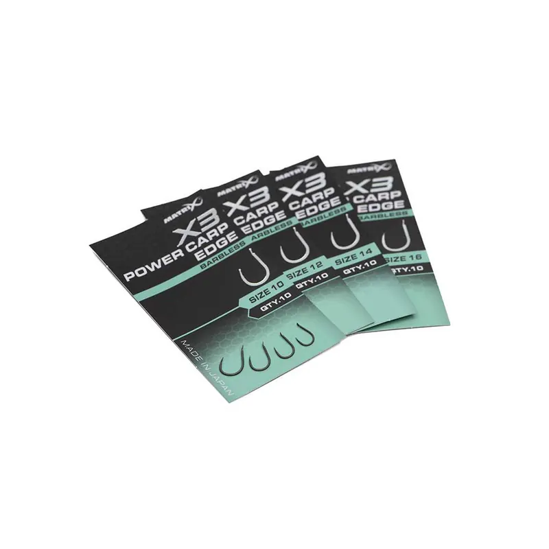 Matrix X3 Power Carp Edge Barbless – Hameçon carpe PTFE Commande En Gros