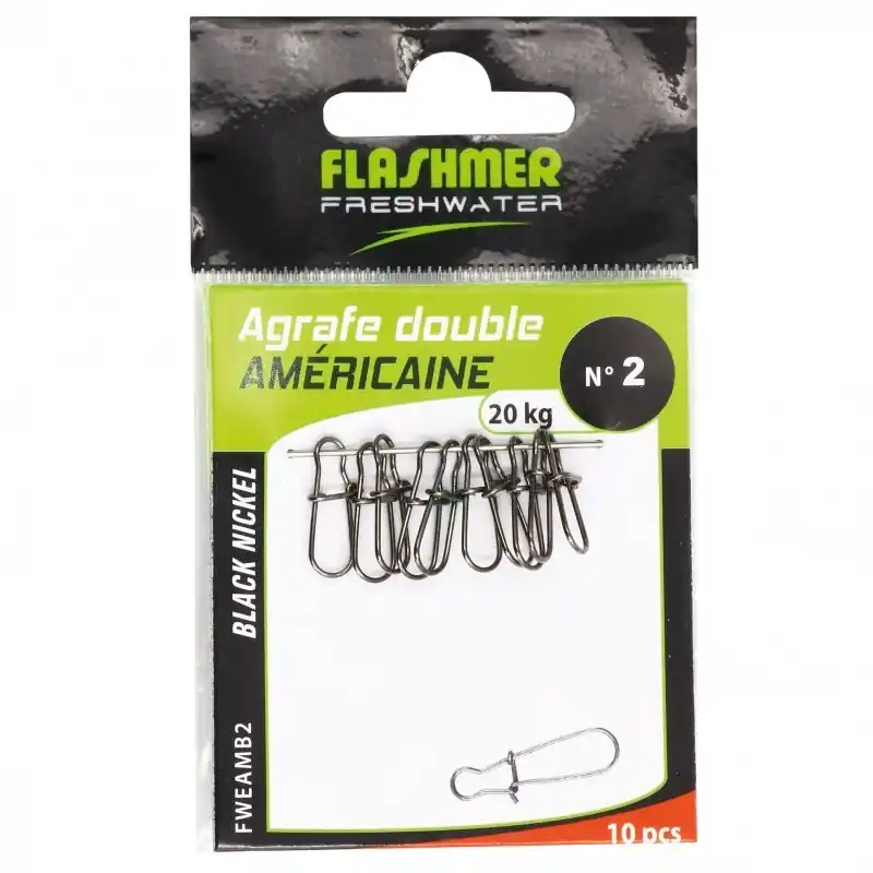 Agrafe Flashmer Fw Agrafe Américaine- N° 00 Commande En Gros