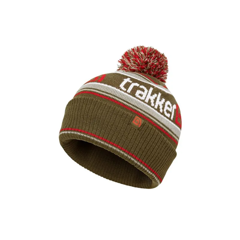 Trakker Team Bobble – Bonnet hiver à pompon Satisfait Ou Remboursé
