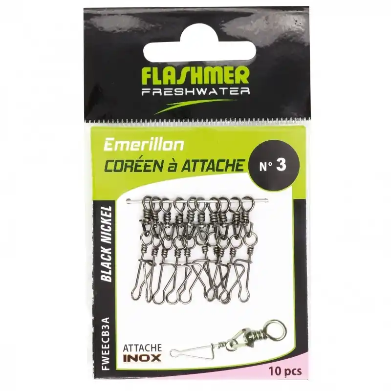 Emerillon Agrafe Flashmer Coréen à attache Bronzé – N° 1 Prix Choc