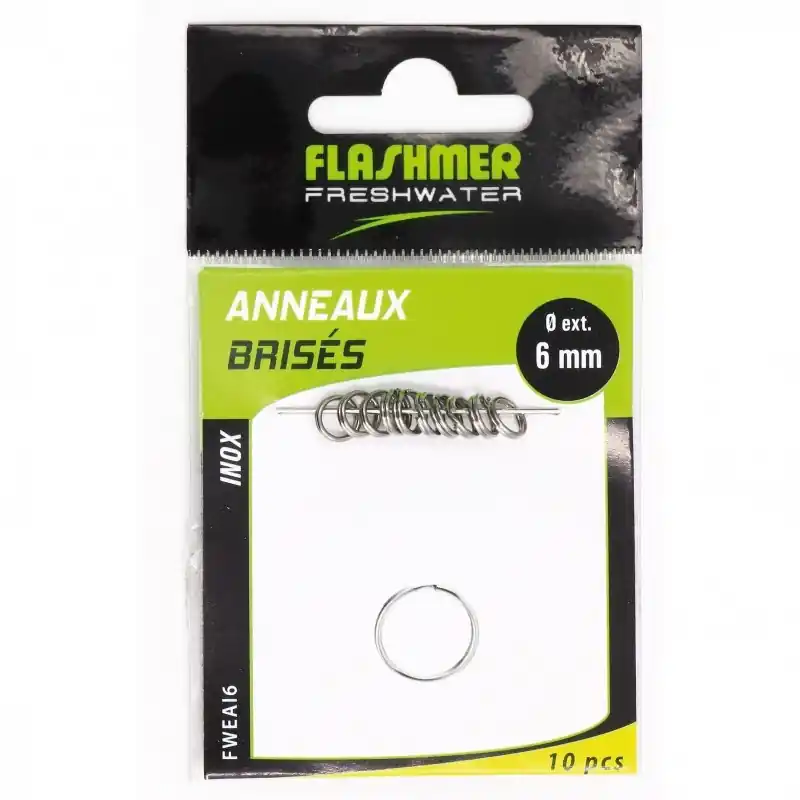 Anneaux Brisés Flashmer Fw inox 6 mm Usine Directe