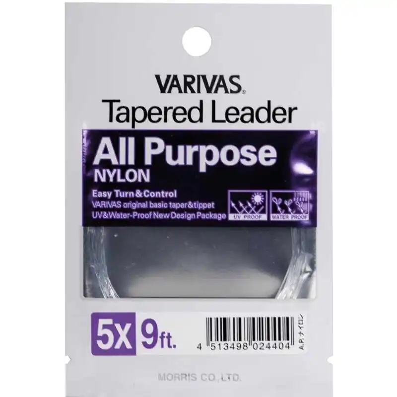 Seulement Aujourd&rsquo;hui Bas de ligne queue de rat Varivas Tapered leader nylon All purpose
