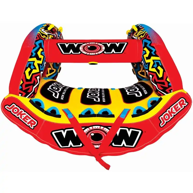 Authentique Bouée Tractée 3 personnes Wow Joker