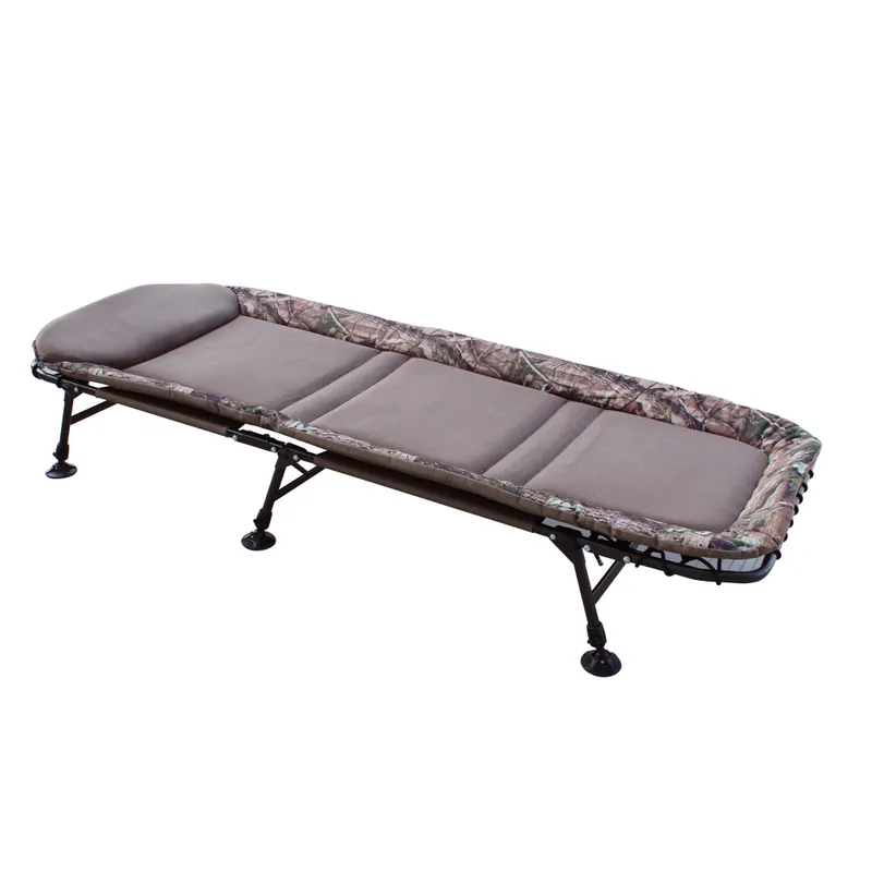 Vente Flash Bedchair VIRUX Camou – 6 pieds réglables