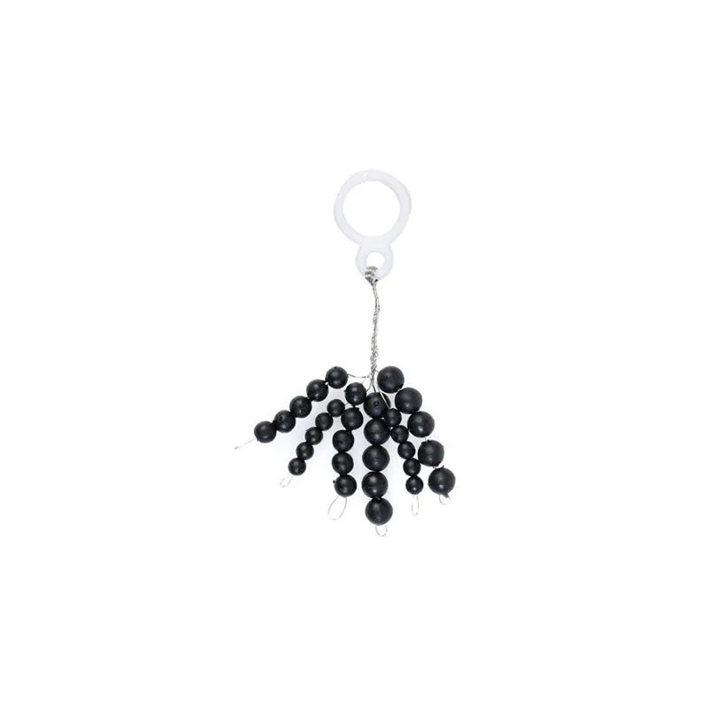 Bon Marché VERCELLI Stopper FGBK Noir – 4/5/6 mm – Silicone Lumineux