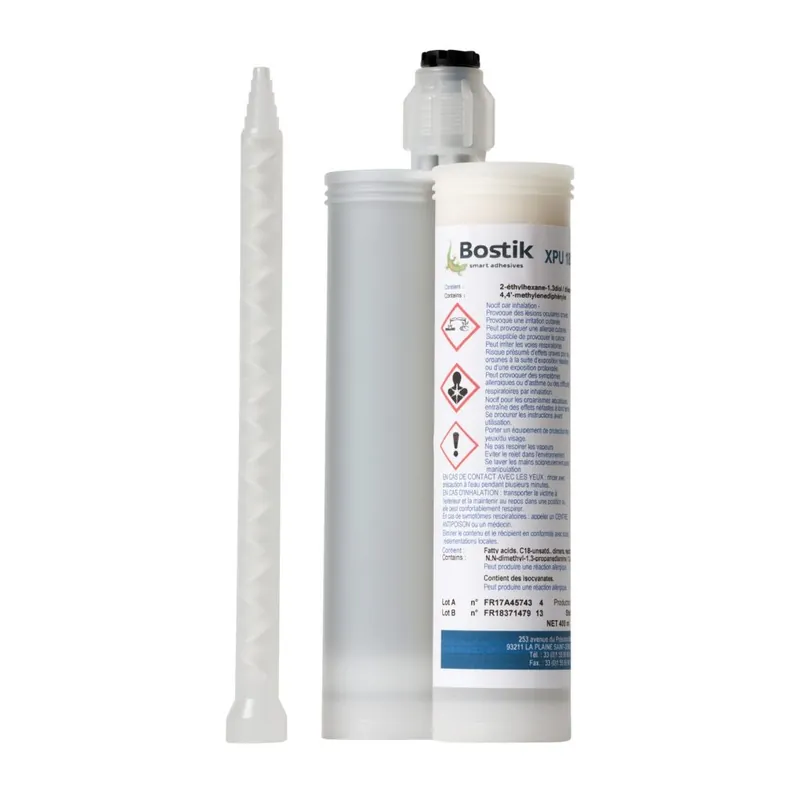 Nouvelle Collection Colle Bostik bicomposants XPU 18018 AM/BM cartouche