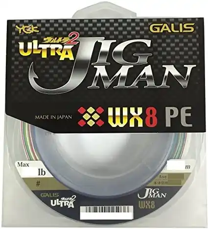 Tresse YGK Ultra jigman X8 Haute Qualité