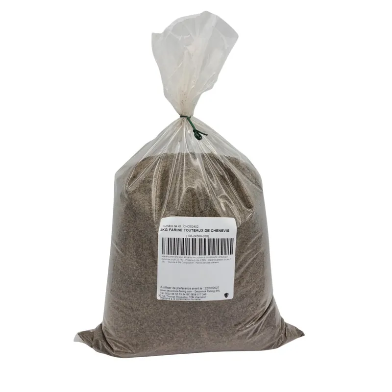 Achat Immédiat Farine de Tourteaux de Chenevis 3kg