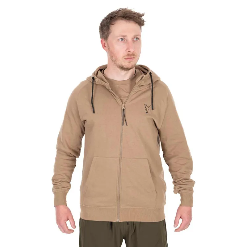 Sweat Fox Collection LW Zip Hoody Tan Ltd Paiement Sécurisé