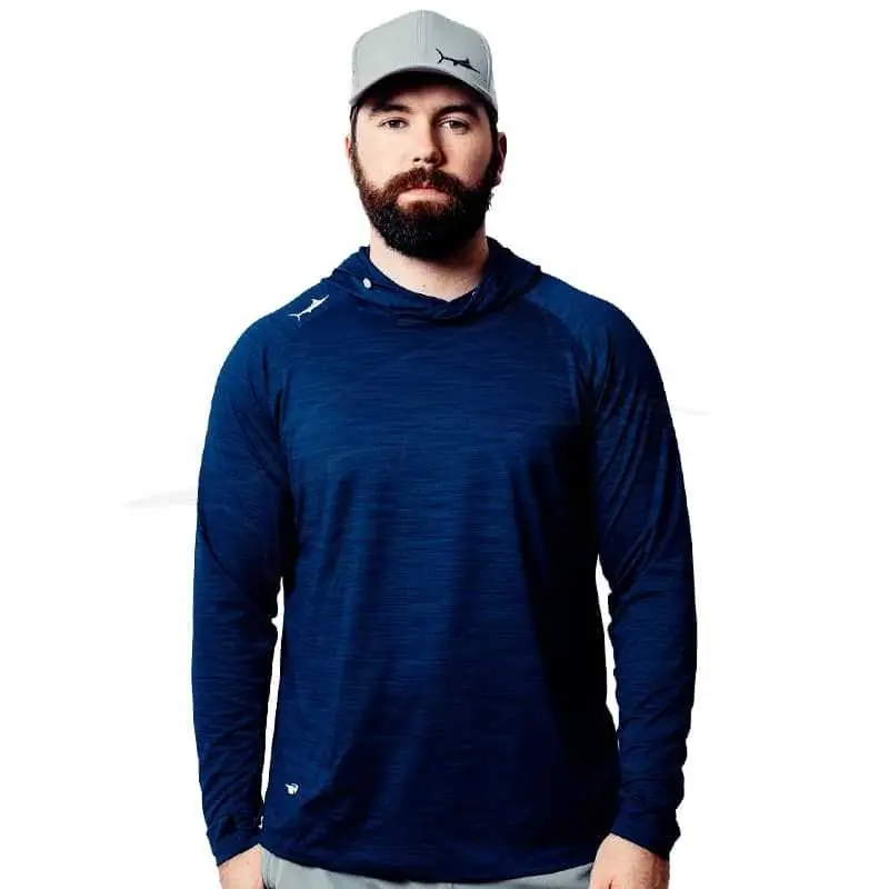 T-Shirt Mantra manches longues à capuche Billfish Gear Certifié