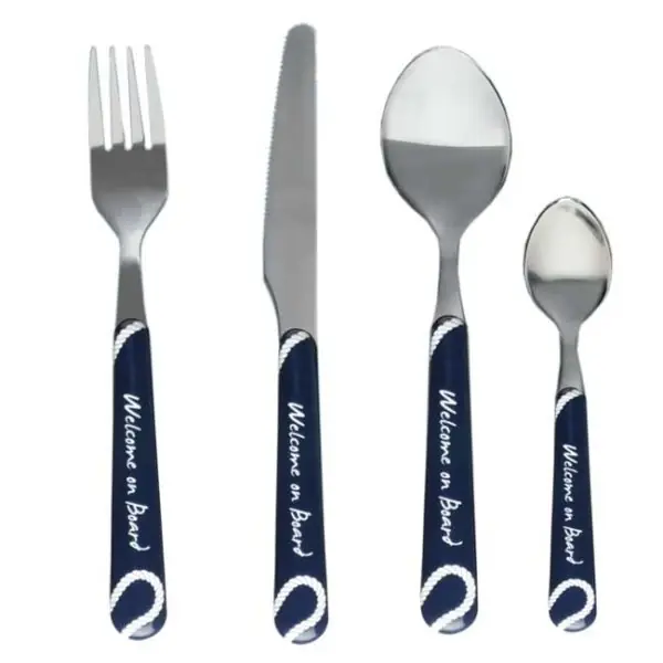 Couverts Marine Business – Collection Welcome On Board – 24 Pièces Produit De Marque