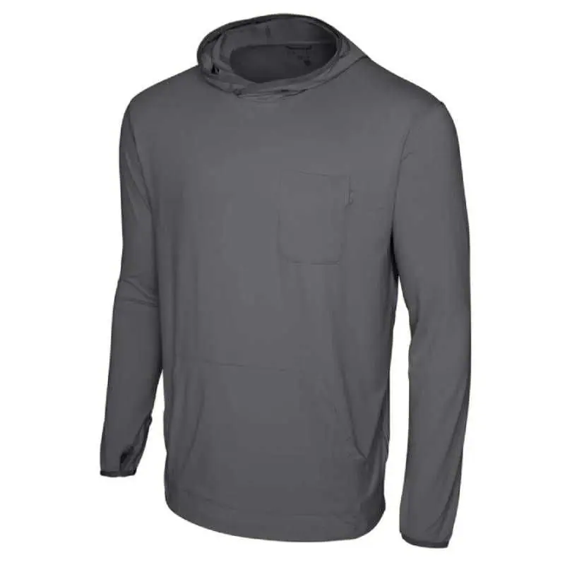 Retour Gratuit T-Shirt Pelagic Freespool Solid à capuche manches longues