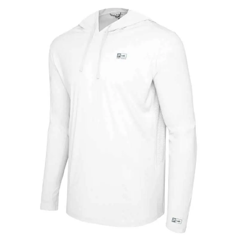 T-Shirt Pelagic Vaportek Goione Tuna à capuche manches longues Affaire À Saisir