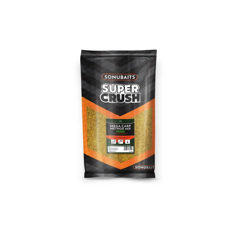 Sonubaits Mega Carp Method Mix Green – Amorce verte gros poissons 2 kg spéciale feeder Solde