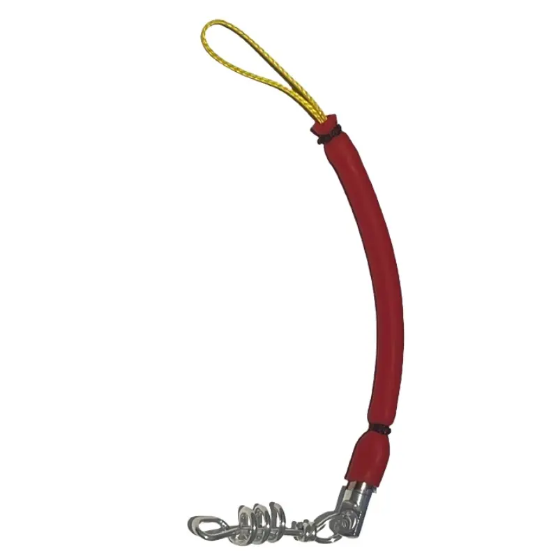 Amortisseur Denty Spearfishing à queue de cochon Rouge Offre Exclusive