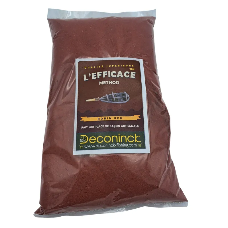 Nouvelle Collection Amorce L‘efficace Method Robin Red 2Kg