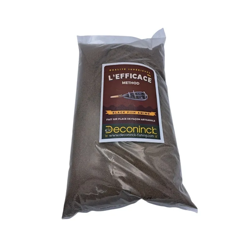 Vente Directe Amorce L‘efficac Method Black Fish Amino 2kg